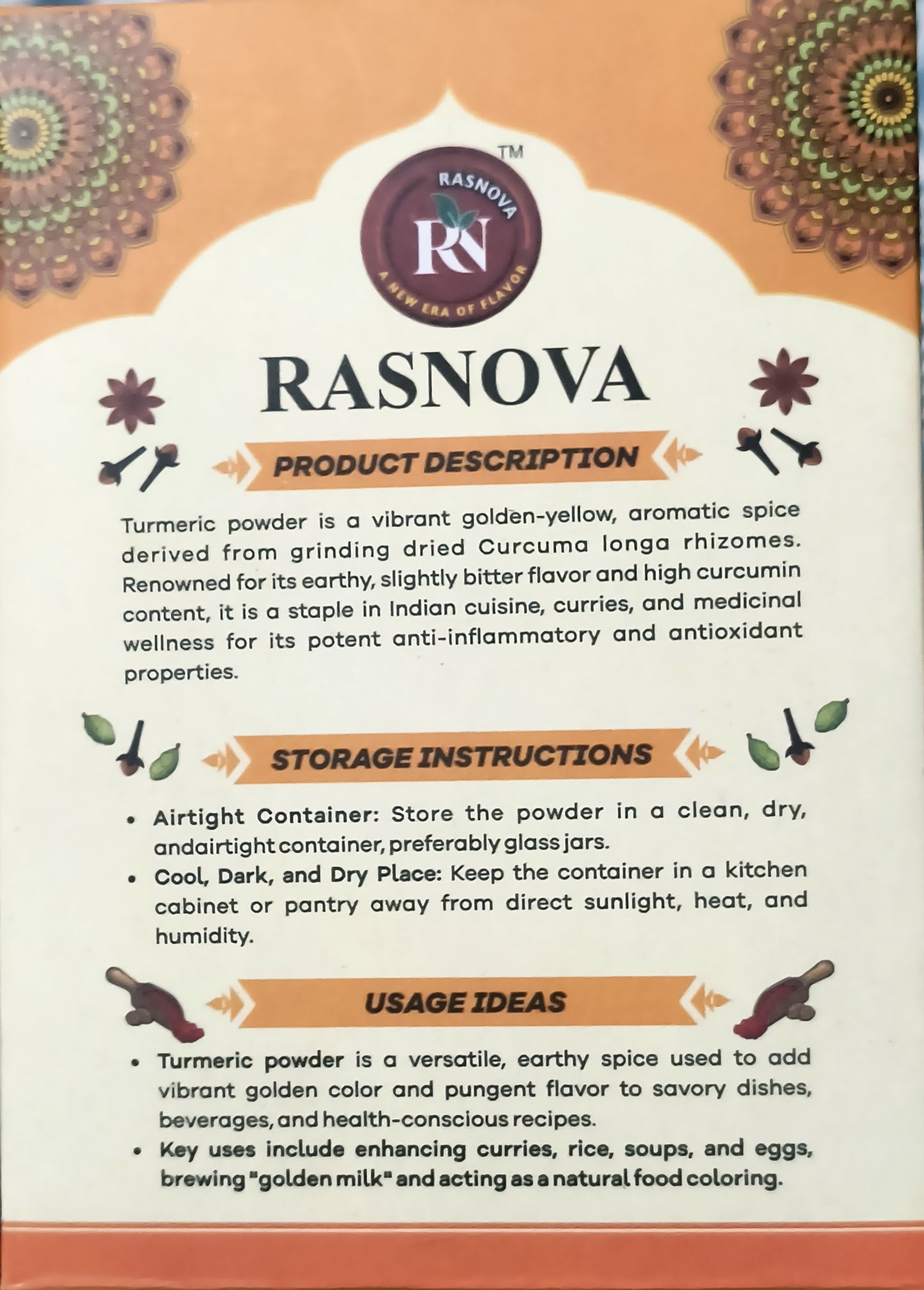 Rasnova Premium Haldi Powder